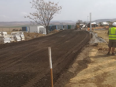 Completion of pavement layer